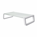 Trust Monta - Notebook  /  LCD monitor stand - tempered glass - white