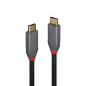 Lindy Anthra Line - USB cable - 24 pin USB-C (M) to 24 pin USB-C (M) - USB 3.1 - 1.5 m - round - black
