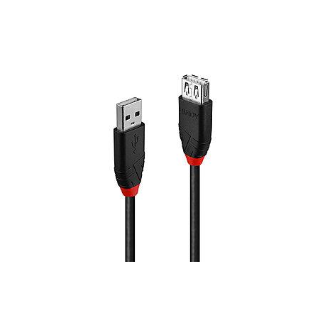 Lindy USB 2.0 Slimline Active Extension Cable - USB extension cable - USB (M) to USB (F) - 5 m - 0