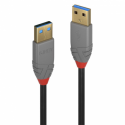 Lindy Anthra Line - USB cable - USB Type A (M) to USB Type A (M) - USB 3.0 - 5 m - round - black
