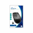 MediaRange MROS207 - Mouse - optical - 5 buttons - wireless - 2.4 GHz - USB wireless receiver - black, carbon