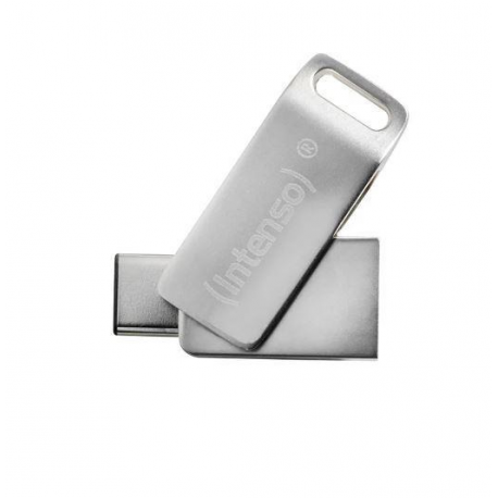 Intenso cMobile Line - USB flash drive - 32 GB - USB 3.0  /  USB-C - silver - 0