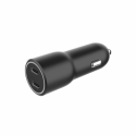 Gembird - Car power adapter - 40 Watt - 3 A - PD - 2 output connectors (24 pin USB-C) - black