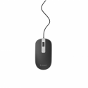 Gembird - Mouse - optical - 4 buttons - wired - USB - black, silver - blister