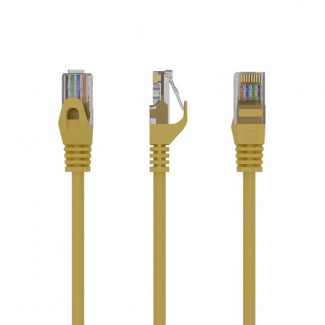cablexpert - Patch cable - RJ-45 (M) to RJ-45 (M) - 5 m - UTP - CAT 6 - molded, stranded - yellow - 0
