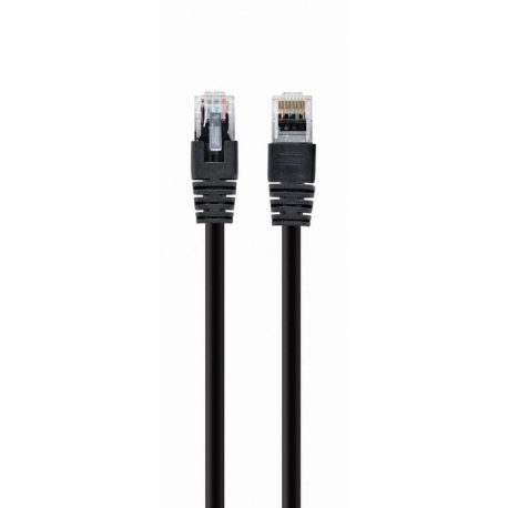 Cablexpert - Patch cable - RJ-45 (M) to RJ-45 (M) - 7.5 m - U / UTP, Unshielded - CAT 5e - molded, snagless - black - 0