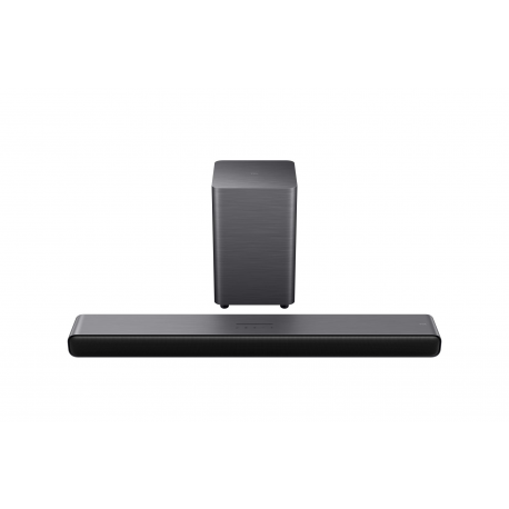 TCL S55 Series S55HE - Sound bar system - for TV - 2.1-channel - wireless - Bluetooth - black - 0
