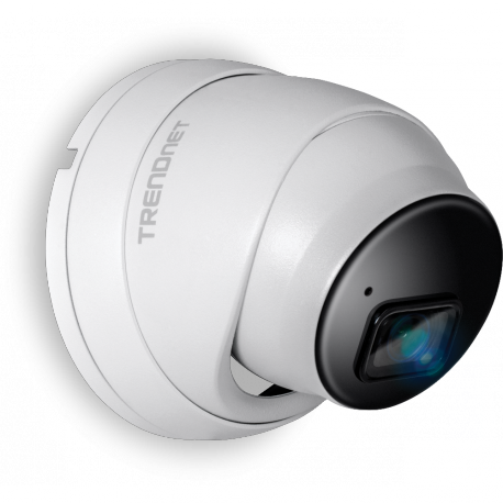 TRENDnet TV-IP1515PI - Network surveillance camera - turret - outdoor, indoor - weatherproof - colour (Day&Night) - 5 MP - 2592 x 1920 - fixed focal - audio - wired - LAN 10 / 100 - MJPEG, H.264, H.265 - DC 12 V  /  PoE - TAA Compliant - 4