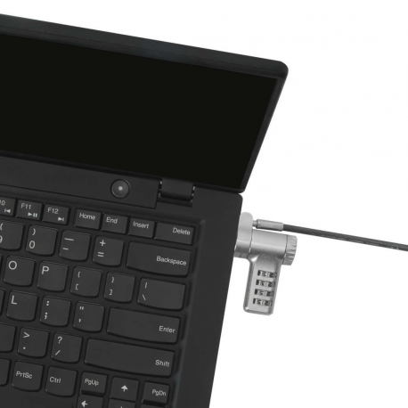 Targus DEFCON - Security cable lock - silver - 2 m - 2