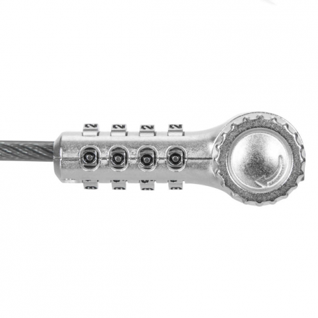 Targus DEFCON - Security cable lock - silver - 2 m - 3