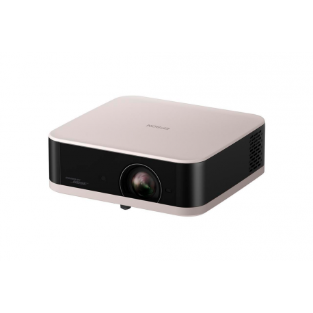Epson Lifestudio Pop EF-61R - 3LCD projector - portable - 700 lumens (white) - 700 lumens (colour) - Full HD (1920 x 1080) - 16:9 - 1080p - 802.11a / b / g / n / ac wireless  /  Bluetooth - rose quartz - 3