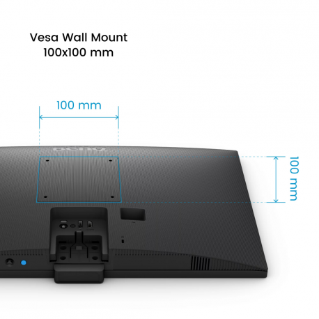 BenQ GW2490C - LED monitor - 24" (23.8" viewable) - 1920 x 1080 Full HD (1080p) @ 144 Hz - IPS - 250 cd / m² - 1500:1 - 5 ms - HDMI, DisplayPort, USB-C - speakers - 5