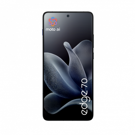Motorola Edge 70 - 5G smartphone - dual-SIM - RAM 12 GB  /  Internal Memory 512 GB - pOLED display - 6.67" - 2712 x 1220 pixels (120 Hz) - 3x rear cameras 50 MP, 50 MP - front camera 50 MP - pantone gadget grey - 4