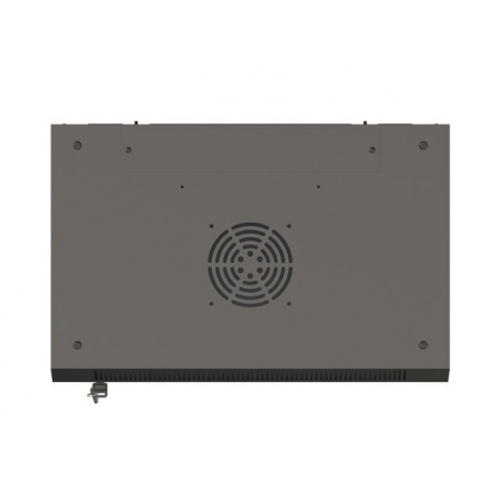 LANBERG rack cabinet 19inch 4u/540x350 wall-mount flat pack with glass door black - 6
