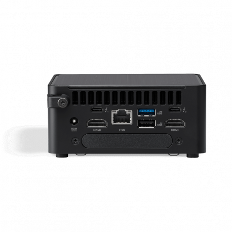 ASUS NUC 14 Pro RNUC14RVHV500002I - Barebone - mini PC 1 x Core Ultra 5 135H / up to 4.6 GHz - RAM 0 GB - Intel Arc Graphics - Gigabit Ethernet, 2.5 Gigabit Ethernet, IEEE 802.11ax (Wi-Fi 6E), Bluetooth 5.3 - Win 11 - black - 3