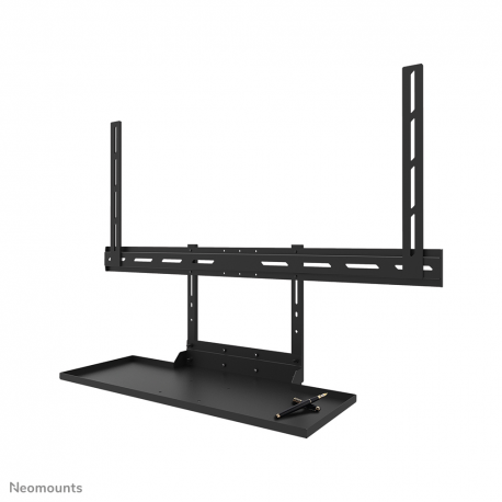 Neomounts AV40-500BL - Mounting kit (mount bracket, keyboard shelf) - for keyboard  /  mouse - universal - black - screen size: 43"-110" - VESA-mountable - 5