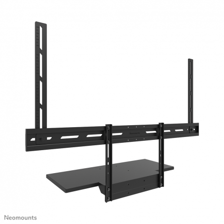 Neomounts AV40-500BL - Mounting kit (mount bracket, keyboard shelf) - for keyboard  /  mouse - universal - black - screen size: 43"-110" - VESA-mountable - 6