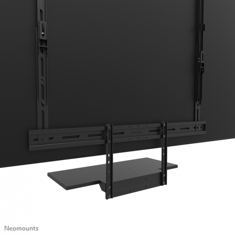 Neomounts AV40-500BL - Mounting kit (mount bracket, keyboard shelf) - for keyboard  /  mouse - universal - black - screen size: 43"-110" - VESA-mountable - 7