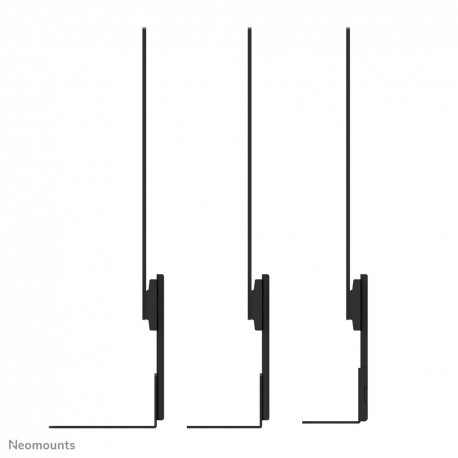 Neomounts AV50-500BL - Mounting kit (mount bracket, camera shelf) - for PTZ camera - universal - black - screen size: 43"-110" - VESA-mountable, above the screen, below the screen - 10