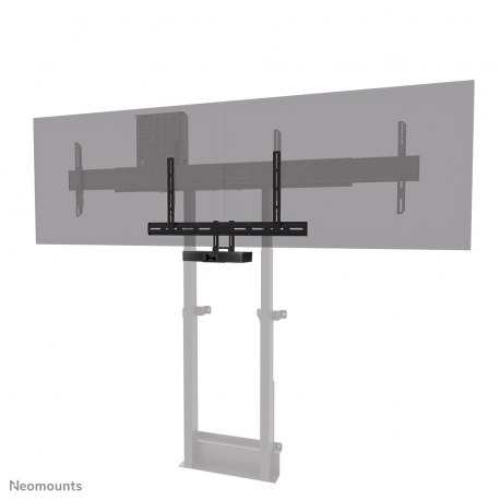Neomounts AV50-500BL - Mounting kit (mount bracket, camera shelf) - for PTZ camera - universal - black - screen size: 43"-110" - VESA-mountable, above the screen, below the screen - 14