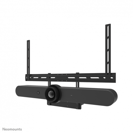 Neomounts AV60-500BL - Mounting kit (mount bracket, laptop shelf) - for video bar  /  laptop - universal - black - screen size: 43"-110" - VESA-mountable - 12