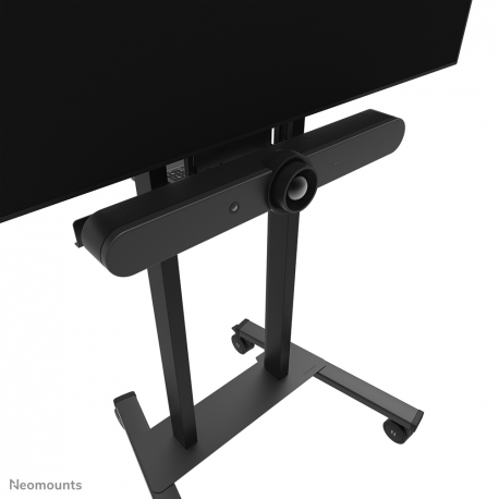 Neomounts AV60-500BL - Mounting kit (mount bracket, laptop shelf) - for video bar  /  laptop - universal - black - screen size: 43"-110" - VESA-mountable - 14