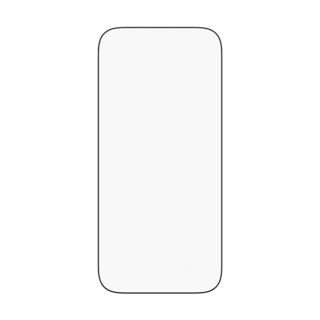 PanzerGlass - Screen protector for mobile phone - ultra-wide fit with FASTFIT IN-A-BOX - glass - frame colour black - for Apple iPhone 17 Pro - 1