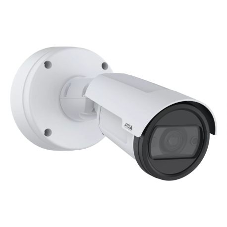 AXIS P1485-LE - Network surveillance camera - bullet - outdoor - vandal  /  weatherproof - colour (Day&Night) - 2 MP - 1920 x 1080 - fixed focal - audio - Ethernet 10Base-T / 100Base-TX / 1000Base-TX - H.264, H.265, MJPEG, AVC, HEVC - PoE Class 3 - TAA Compliant - 2