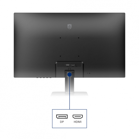 Philips 27E2N2500 - 2000 Series - LED monitor - 27" - 2560 x 1440 QHD @ 120 Hz - IPS - 300 cd / m² - 1500:1 - HDR10 - 4 ms - HDMI, DisplayPort - black - 3