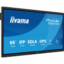 iiyama ProLite TE6515A-B1AG - 65" Diagonal Class (64.5" viewable) LED-backlit LCD display - interactive digital signage - with touchscreen (multi touch)  /  8-microphone array  /  optional slot-in PC capability - 4K UHD (2160p) 3840 x 2160 - black (bezel), matte finish
