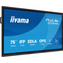 iiyama ProLite TE7515A-B1AG - 75" Diagonal Class (74.5" viewable) LED-backlit LCD display - interactive digital signage - with touchscreen (multi touch)  /  8-microphone array  /  optional slot-in PC capability - 4K UHD (2160p) 3840 x 2160 - black (bezel), matte finish