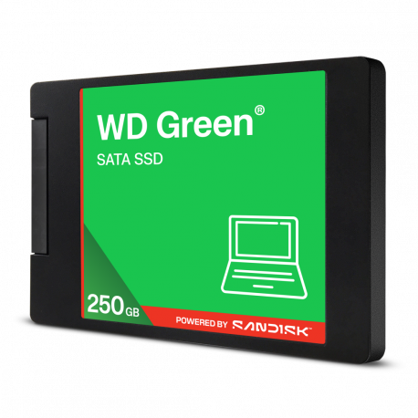 SSD SATA 2.5" 250GB 545MB/S/GREEN WDS250G5G0A WDC - 1