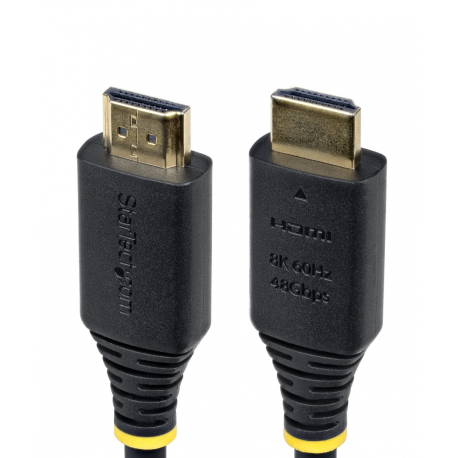 StarTech.com - Ultra High Speed - HDMI cable - HDMI male to HDMI male - shielded - black - passive, 4K120Hz support, 8K60Hz (7680 x 4320) support - 0