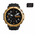 Amazfit T-Rex 3 Pro - 48 mm - Yes smart watch with strap - silicone - wrist size: 145-210 mm - display 1.5" - Bluetooth, Wi-Fi, NFC - 52 g - black gold