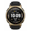 Amazfit T-Rex 3 Pro - 44 mm - Yes smart watch with strap - silicone - wrist size: 140-205 mm - display 1.32" - Bluetooth, Wi-Fi, NFC - 46.8 g - black gold
