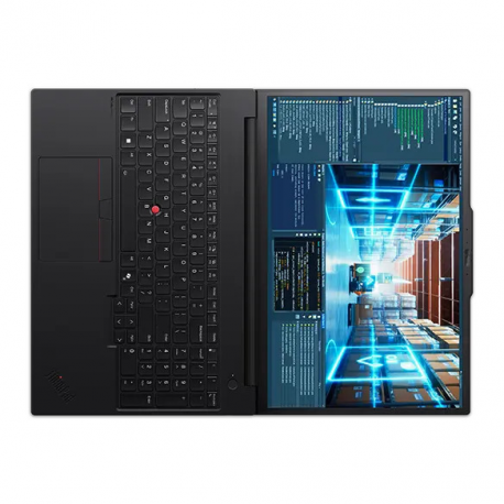 Lenovo ThinkPad P16v Gen 3 21RS - Intel Core Ultra 7 - 255H  /  up to 5.1 GHz - Win 11 Pro - RTX PRO 1000 Blackwell - 32 GB RAM - 1 TB SSD TCG Opal Encryption 2, NVMe, Performance - 16" IPS 1920 x 1200 - Wi-Fi 7, Bluetooth - black - kbd: Nordic (Danish / Finnish / Norwegian / Swedish) - with 3 Years Lenovo Premier Support, CO2 Offset 0.5 ton (2nd Gen) - 8