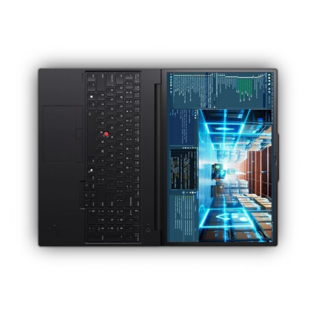 Lenovo ThinkPad P16v Gen 3 21RS - Intel Core Ultra 7 - 255H  /  up to 5.1 GHz - Win 11 Pro - RTX PRO 1000 Blackwell - 32 GB RAM - 1 TB SSD TCG Opal Encryption 2, NVMe, Performance - 16" IPS 1920 x 1200 - Wi-Fi 7, Bluetooth - black - kbd: Nordic (Danish / Finnish / Norwegian / Swedish) - with 3 Years Lenovo Premier Support, CO2 Offset 0.5 ton (2nd Gen) - 10