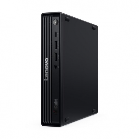 Lenovo ThinkCentre M70q Gen 6 13A4 - Tiny Core Ultra 7 265T  /  up to 5.3 GHz - vPro Enterprise - RAM 32 GB - SSD 1 TB - TCG Opal Encryption, NVMe - Intel Graphics - Gigabit Ethernet, IEEE 802.11ax (Wi-Fi 6E), Bluetooth 5.3 - Win 11 Pro - monitor: none - keyboard: Nordic (Danish / Finnish / Norwegian / Swedish) - black - Lenovo TopSeller - with 3 Years Lenovo Onsite Support, CO2 Offset 0.5 ton (2nd Gen) - 0