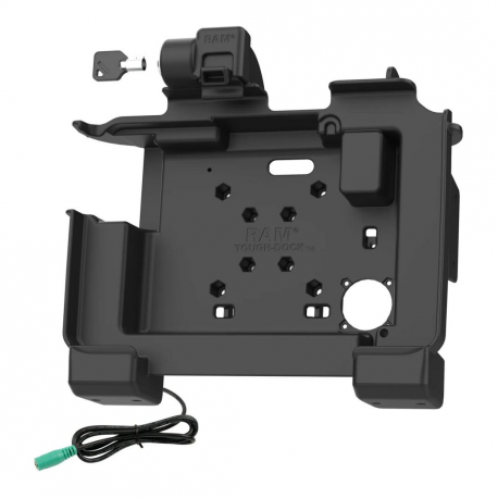 RAM Mounts Form-Fit Holder (Key-Locking) for Zebra ET60/65 - 1