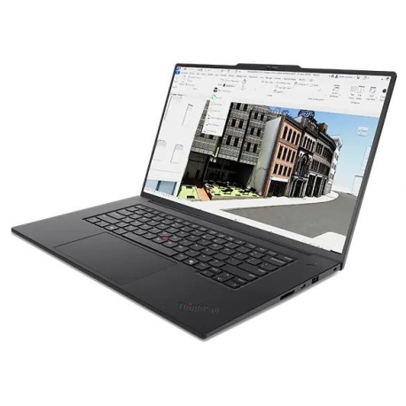 Lenovo ThinkPad P1 Gen 8 21Q8 - Intel Core Ultra 7 - 255H  /  up to 5.1 GHz - Evo - Win 11 Pro - RTX PRO 2000 Blackwell - 64 GB RAM - 1 TB SSD TCG Opal Encryption 2, NVMe, Performance - 16" IPS 1920 x 1200 - Wi-Fi 7, Bluetooth - black - kbd: Nordic (Danish / Finnish / Norwegian / Swedish) - with 3 Years Lenovo Premier Support, CO2 Offset 0.5 ton (2nd Gen) - 3