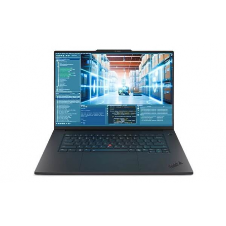 Lenovo ThinkPad P1 Gen 8 21Q8 - Intel Core Ultra 7 - 255H  /  up to 5.1 GHz - Evo - Win 11 Pro - RTX PRO 2000 Blackwell - 64 GB RAM - 1 TB SSD TCG Opal Encryption 2, NVMe, Performance - 16" IPS 1920 x 1200 - Wi-Fi 7, Bluetooth - black - kbd: Nordic (Danish / Finnish / Norwegian / Swedish) - with 3 Years Lenovo Premier Support, CO2 Offset 0.5 ton (2nd Gen) - 11