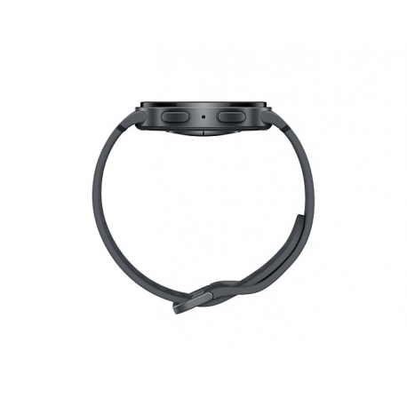 Samsung Galaxy Watch8 - 44 mm - graphite - smart watch with sport band - rubber - graphite - band size: M/L - display 1.47" - 32 GB - NFC, Bluetooth, Wi-Fi - 34 g - 3