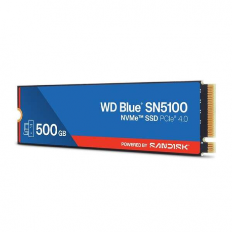 SSD PCIE G4 M.2 NVME 500GB BLU/SN5100 WDS500G5B1E SANDISK - 0