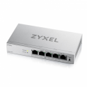 Zyxel GS1200v3 Series GS1200-5HPv3 - Switch - Managed - 5 x 10 / 100 / 1000 - desktop - PoE+ (68 W)