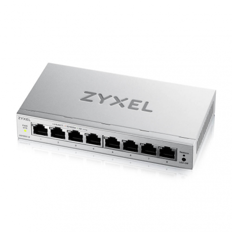 Zyxel GS1200 Series GS1200-8 - Switch - smart - 8 x 10 / 100 / 1000 - desktop - 0