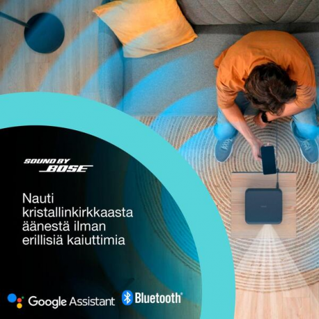 Epson EF-62N - 3LCD projector - portable - 700 lumens - 700 lumens (colour) - 16:9 - 802.11a/b/g/n wireless / LAN - metallic blue - 7