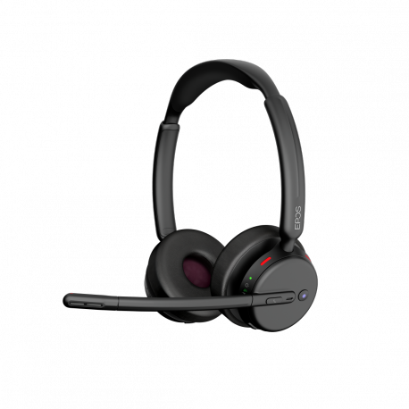 EPOS IMPACT 500 Series - Headset - on-ear - Bluetooth - wireless - active noise cancelling - black - 5