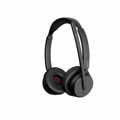 EPOS IMPACT 500 Series - Headset - on-ear - Bluetooth - wireless - active noise cancelling - black - 9