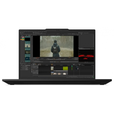 Lenovo ThinkPad P14s Gen 6 21QT - 180-degree hinge design - Intel Core Ultra 9 - 285H / up to 5.4 GHz - vPro Enterprise - Win 11 Pro - Arc Graphics 140T - 64 GB RAM - 1 TB SSD TCG Opal Encryption 2, NVMe, Performance - 14.5" IPS 2560 x 1600 (WQXGA) @ 90 Hz - Gigabit Ethernet - Wi-Fi 7, Bluetooth - black - kbd: Nordic - with 3 Years Lenovo Premier Support, CO2 Offset 0.5 ton (2nd Gen) - 9