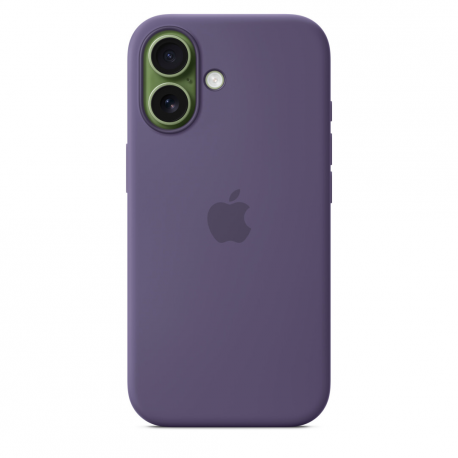 Apple - Back cover for mobile phone - MagSafe compatibility - silicone - purple fog - for iPhone 17 - 1
